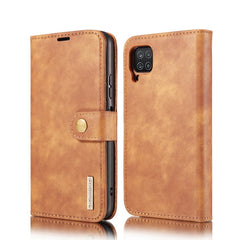 DG.MING Crazy Horse Texture Flip Detachable Magnetic Leather Case with Holder & Card Slots & Wallet, For Samsung Galaxy A12, For Samsung Galaxy A32 5G, For Samsung Galaxy A52 5G / 4G, For Samsung Galaxy A72 5G / 4G