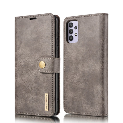 DG.MING Crazy Horse Texture Flip Detachable Magnetic Leather Case with Holder & Card Slots & Wallet, For Samsung Galaxy A12, For Samsung Galaxy A32 5G, For Samsung Galaxy A52 5G / 4G, For Samsung Galaxy A72 5G / 4G