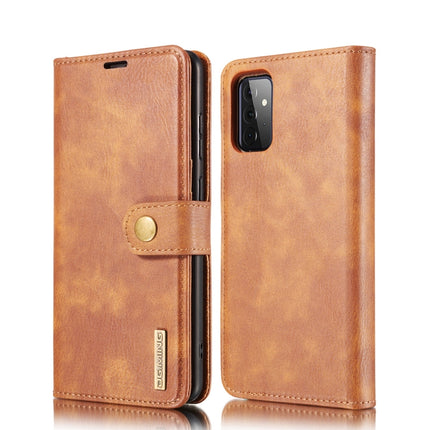 DG.MING Crazy Horse Texture Flip Detachable Magnetic Leather Case with Holder & Card Slots & Wallet, For Samsung Galaxy A12, For Samsung Galaxy A32 5G, For Samsung Galaxy A52 5G / 4G, For Samsung Galaxy A72 5G / 4G