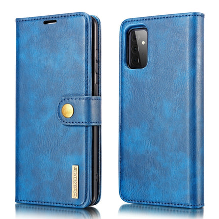 DG.MING Crazy Horse Texture Flip Detachable Magnetic Leather Case with Holder & Card Slots & Wallet, For Samsung Galaxy A12, For Samsung Galaxy A32 5G, For Samsung Galaxy A52 5G / 4G, For Samsung Galaxy A72 5G / 4G