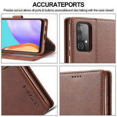 LC.IMEEKE Calf Texture Horizontal Flip Leather Case with Holder & Card Slots & Wallet, For Samsung Galaxy A52 5G / 4G, For Samsung Galaxy A72 5G / 4G