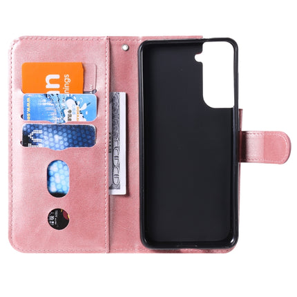Fashion Calf Texture Zipper Horizontal Flip Leather Case with Holder & Card Slots & Wallet, For Samsung Galaxy S21 5G, For Samsung Galaxy S21 Plus 5G, For Samsung Galaxy S21 Ultra 5G