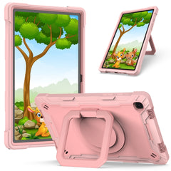 Contrast Color Shockproof Robot Silicone + PC Case with Wristband Holder, For Amazon Kindle Fire HD 8 (2020), For Samsung Galaxy Tab A7 10.4 (2020) T500 / T505