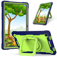 Contrast Color Shockproof Robot Silicone + PC Case with Wristband Holder, For Amazon Kindle Fire HD 8 (2020), For Samsung Galaxy Tab A7 10.4 (2020) T500 / T505