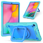 For Samsung Galaxy Tab A10.1 (2019) T510 / Mint Green + Blue