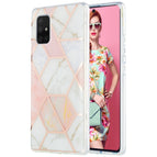 For Samsung Galaxy A71 5G / Pink White