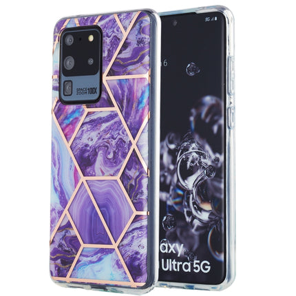 3D Electroplating Marble Pattern TPU Protective Case, For Samsung Galaxy M31, For Samsung Galaxy S20, For Samsung Galaxy S20 Plus, For Samsung Galaxy S20 Ultra