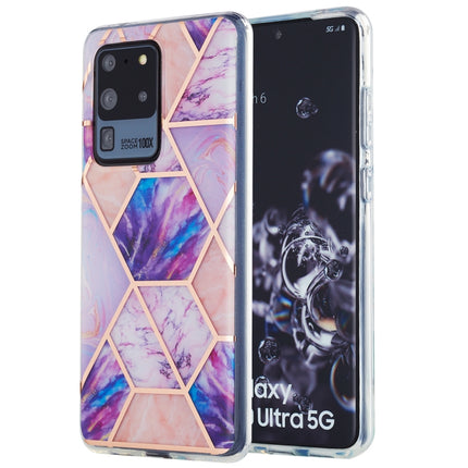 3D Electroplating Marble Pattern TPU Protective Case, For Samsung Galaxy M31, For Samsung Galaxy S20, For Samsung Galaxy S20 Plus, For Samsung Galaxy S20 Ultra