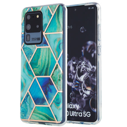3D Electroplating Marble Pattern TPU Protective Case, For Samsung Galaxy M31, For Samsung Galaxy S20, For Samsung Galaxy S20 Plus, For Samsung Galaxy S20 Ultra