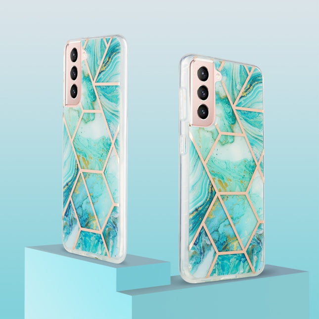 3D Electroplating Marble Pattern TPU Protective Case, For Samsung Galaxy S21 5G, For Samsung Galaxy S21 Plus 5G, For Samsung Galaxy S21 Ultra 5G, For LG Velvet 4G / Velvet 5G / G9