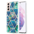 For Samsung Galaxy S21 Plus 5G / Blue Green