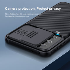 NILLKIN Black Mirror Pro Series Camshield Full Coverage Dust-proof Scratch Resistant Phone Case, For Samsung Galaxy S21 5G, For Samsung Galaxy S21 Plus 5G, For Samsung Galaxy S21 Ultra 5G