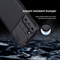 NILLKIN Black Mirror Pro Series Camshield Full Coverage Dust-proof Scratch Resistant Phone Case, For Samsung Galaxy S21 5G, For Samsung Galaxy S21 Plus 5G, For Samsung Galaxy S21 Ultra 5G