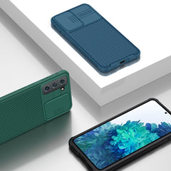 NILLKIN Black Mirror Pro Series Camshield Full Coverage Dust-proof Scratch Resistant Phone Case, For Samsung Galaxy S21 5G, For Samsung Galaxy S21 Plus 5G, For Samsung Galaxy S21 Ultra 5G