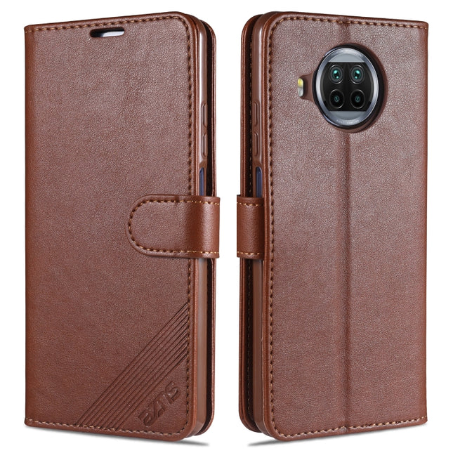 AZNS Sheepskin Texture Horizontal Flip Leather Case with Holder & Card Slots & Wallet, For Xiaomi Mi 10T Lite 5G