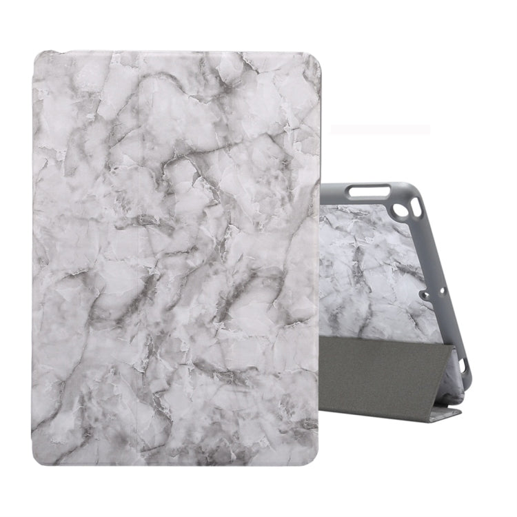 For iPad 10.2 inch Marble Texture Pattern Horizontal Flip Leather Case, with Three-folding Holder & Pen Slot & Sleep / Wake-up Function, For iPad 10.2 inch