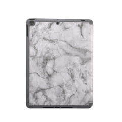 For iPad 10.2 inch Marble Texture Pattern Horizontal Flip Leather Case, with Three-folding Holder & Pen Slot & Sleep / Wake-up Function, For iPad 10.2 inch