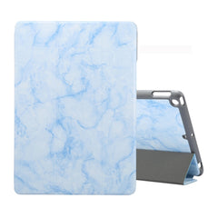 For iPad 10.2 inch Marble Texture Pattern Horizontal Flip Leather Case, with Three-folding Holder & Pen Slot & Sleep / Wake-up Function, For iPad 10.2 inch