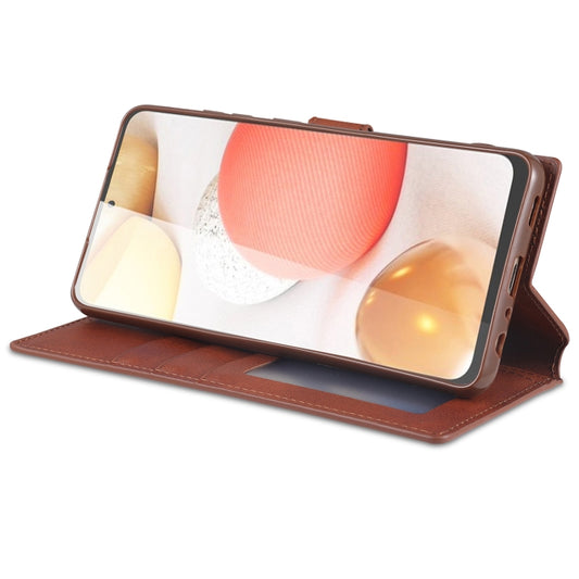 AZNS Calf Texture Horizontal Flip Leather Case with Holder & Card Slots & Wallet & Photo Frame, For Samsung Galaxy A52 5G, For Samsung Galaxy A72 5G, For Samsung Galaxy A02s (EU)