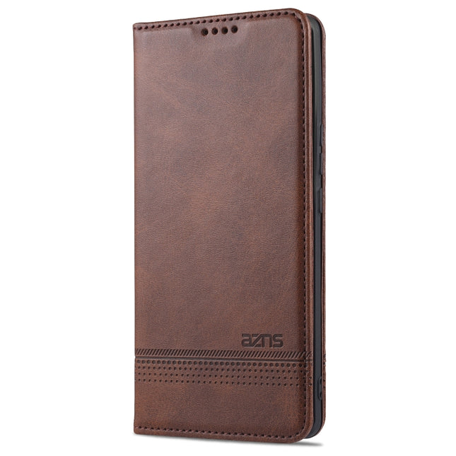 AZNS Magnetic Calf Texture Horizontal Flip Leather Case with Card Slots & Holder & Wallet, For Huawei nova 8 5G, For Samsung Galaxy S21 Ultra 5G, For Huawei nova 8 Pro 5G