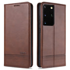 For Samsung Galaxy S21 Ultra 5G / Dark Brown