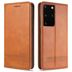 For Samsung Galaxy S21 Ultra 5G / Light Brown