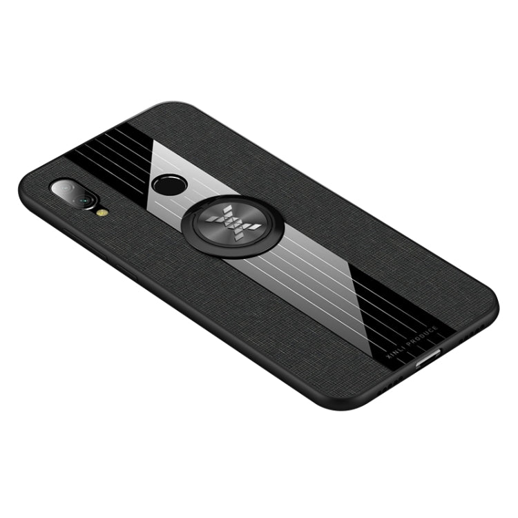XINLI Stitching Cloth Textue Shockproof TPU Protective Case with Ring Holder, For Xiaomi Redmi 7, For Xiaomi Mi 9T / Redmi K20, For Xiaomi Redmi Note 5, For Xiaomi Redmi Note 7