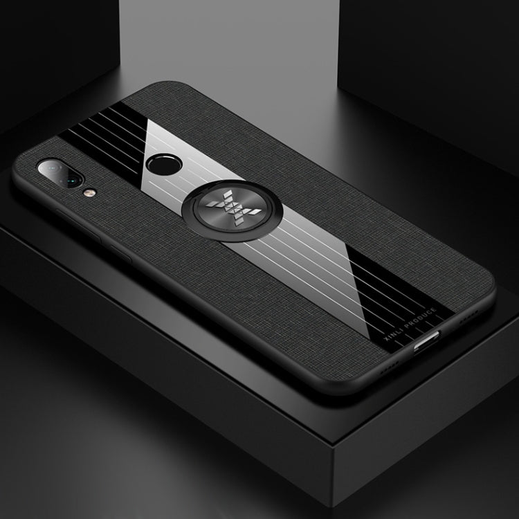 XINLI Stitching Cloth Textue Shockproof TPU Protective Case with Ring Holder, For Xiaomi Redmi 7, For Xiaomi Mi 9T / Redmi K20, For Xiaomi Redmi Note 5, For Xiaomi Redmi Note 7