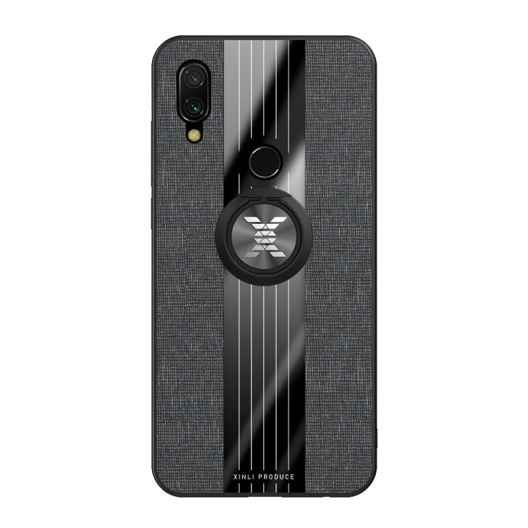 XINLI Stitching Cloth Textue Shockproof TPU Protective Case with Ring Holder, For Xiaomi Redmi 7, For Xiaomi Mi 9T / Redmi K20, For Xiaomi Redmi Note 5, For Xiaomi Redmi Note 7