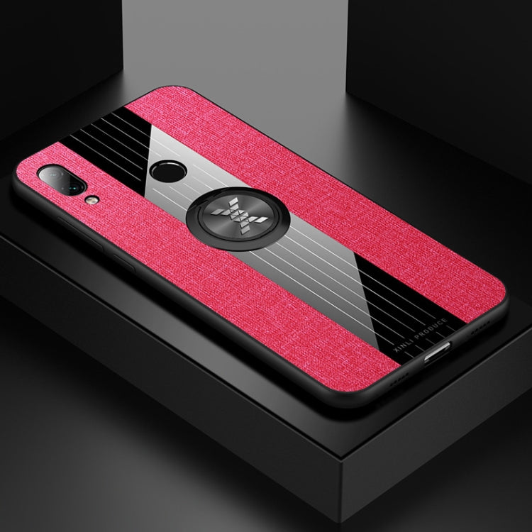 XINLI Stitching Cloth Textue Shockproof TPU Protective Case with Ring Holder, For Xiaomi Redmi 7, For Xiaomi Mi 9T / Redmi K20, For Xiaomi Redmi Note 5, For Xiaomi Redmi Note 7