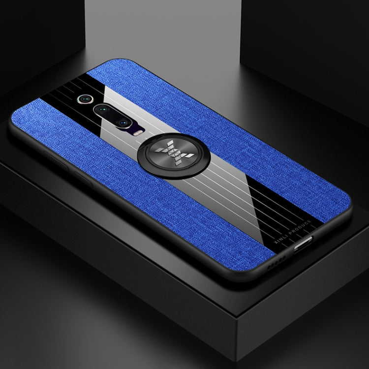 XINLI Stitching Cloth Textue Shockproof TPU Protective Case with Ring Holder, For Xiaomi Redmi 7, For Xiaomi Mi 9T / Redmi K20, For Xiaomi Redmi Note 5, For Xiaomi Redmi Note 7