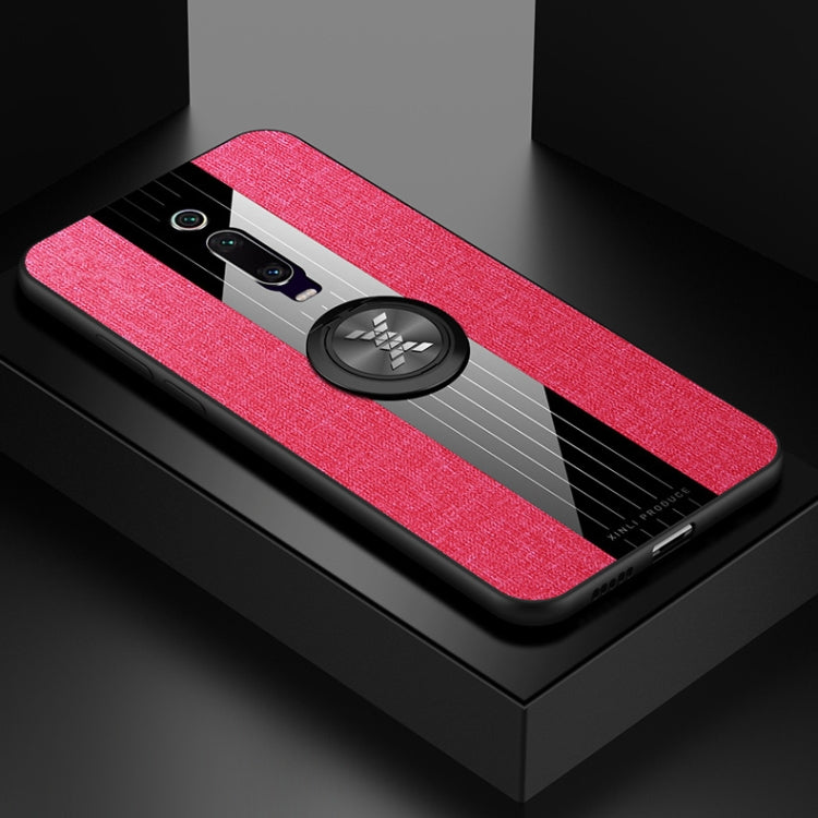 XINLI Stitching Cloth Textue Shockproof TPU Protective Case with Ring Holder, For Xiaomi Redmi 7, For Xiaomi Mi 9T / Redmi K20, For Xiaomi Redmi Note 5, For Xiaomi Redmi Note 7