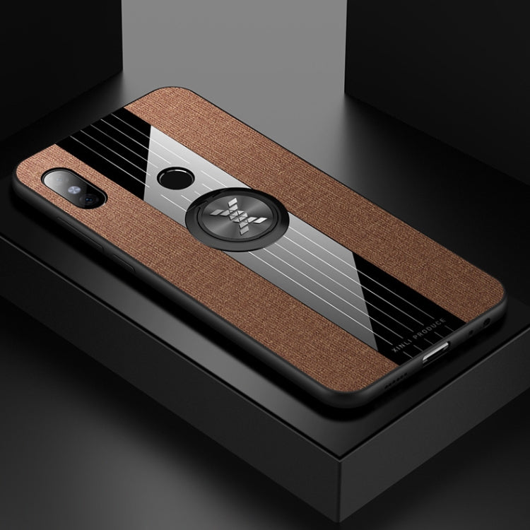 XINLI Stitching Cloth Textue Shockproof TPU Protective Case with Ring Holder, For Xiaomi Redmi 7, For Xiaomi Mi 9T / Redmi K20, For Xiaomi Redmi Note 5, For Xiaomi Redmi Note 7