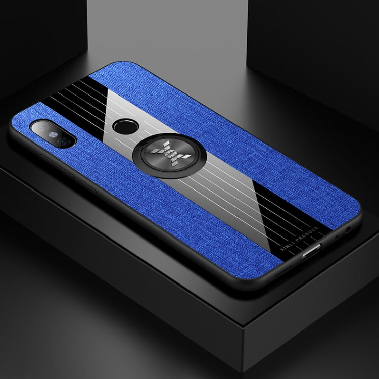 XINLI Stitching Cloth Textue Shockproof TPU Protective Case with Ring Holder, For Xiaomi Redmi 7, For Xiaomi Mi 9T / Redmi K20, For Xiaomi Redmi Note 5, For Xiaomi Redmi Note 7
