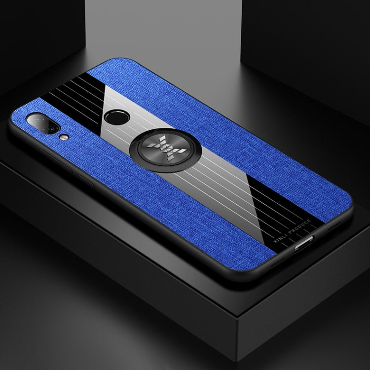 XINLI Stitching Cloth Textue Shockproof TPU Protective Case with Ring Holder, For Xiaomi Redmi 7, For Xiaomi Mi 9T / Redmi K20, For Xiaomi Redmi Note 5, For Xiaomi Redmi Note 7