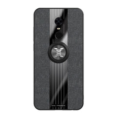 XINLI Stitching Cloth Textue Shockproof TPU Protective Case with Ring Holder, For Xiaomi Redmi 5 Plus, For Xiaomi Redmi Note 8, For Xiaomi Mi 8, For Xiaomi Mi 9, For Xiaomi Mi Max 2