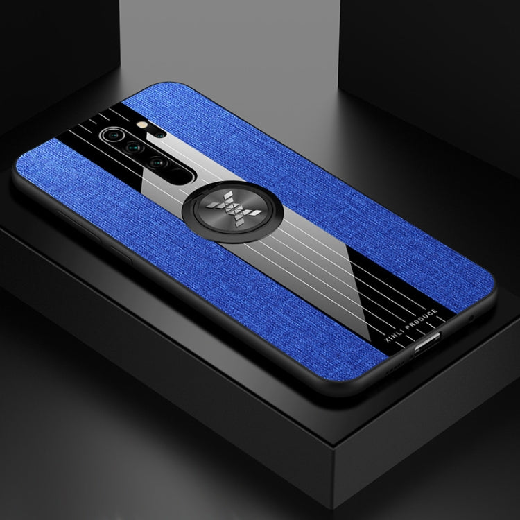 XINLI Stitching Cloth Textue Shockproof TPU Protective Case with Ring Holder, For Xiaomi Redmi 5 Plus, For Xiaomi Redmi Note 8, For Xiaomi Mi 8, For Xiaomi Mi 9, For Xiaomi Mi Max 2