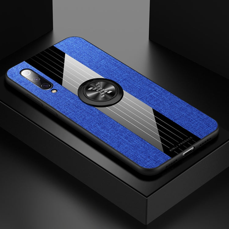 XINLI Stitching Cloth Textue Shockproof TPU Protective Case with Ring Holder, For Xiaomi Redmi 5 Plus, For Xiaomi Redmi Note 8, For Xiaomi Mi 8, For Xiaomi Mi 9, For Xiaomi Mi Max 2
