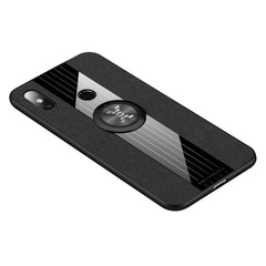 XINLI Stitching Cloth Textue Shockproof TPU Protective Case with Ring Holder, For Xiaomi Mi Max 3, For Xiaomi Mi 6X / A2, For Xiaomi Mi 9 SE, For Xiaomi Mi CC9