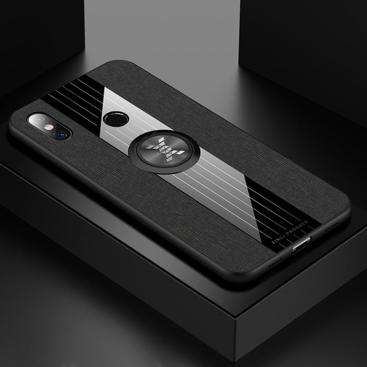 XINLI Stitching Cloth Textue Shockproof TPU Protective Case with Ring Holder, For Xiaomi Mi Max 3, For Xiaomi Mi 6X / A2, For Xiaomi Mi 9 SE, For Xiaomi Mi CC9