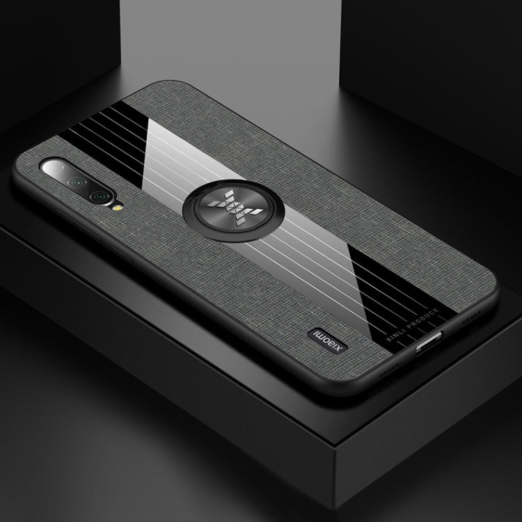 XINLI Stitching Cloth Textue Shockproof TPU Protective Case with Ring Holder, For Xiaomi Mi Max 3, For Xiaomi Mi 6X / A2, For Xiaomi Mi 9 SE, For Xiaomi Mi CC9