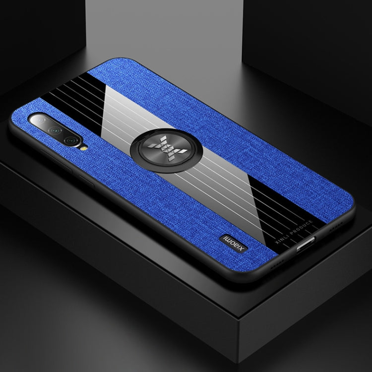 XINLI Stitching Cloth Textue Shockproof TPU Protective Case with Ring Holder, For Xiaomi Mi Max 3, For Xiaomi Mi 6X / A2, For Xiaomi Mi 9 SE, For Xiaomi Mi CC9