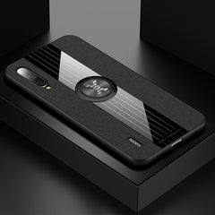 XINLI Stitching Cloth Textue Shockproof TPU Protective Case with Ring Holder, For Xiaomi Mi CC9e, For Xiaomi Mi 8 Lite