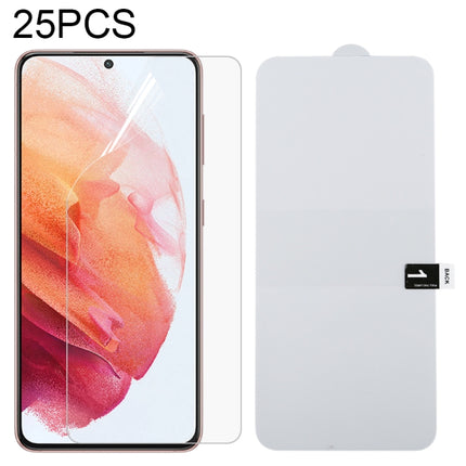 25 PCS Full Screen Protector Explosion-proof Front Hydrogel Film, For Samsung Galaxy S20 FE 5G (25 PCS), For Samsung Galaxy S21 5G (25 PCS), For Samsung Galaxy S21+ 5G (25 PCS), For Samsung Galaxy S21 Ultra 5G (25 PCS), For Xiaomi Redmi K30 Pro (25 PCS...