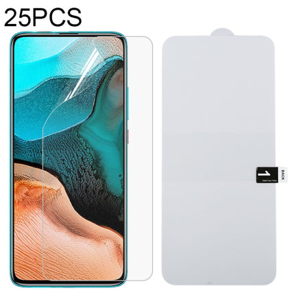 25 PCS Full Screen Protector Explosion-proof Front Hydrogel Film, For Samsung Galaxy S20 FE 5G (25 PCS), For Samsung Galaxy S21 5G (25 PCS), For Samsung Galaxy S21+ 5G (25 PCS), For Samsung Galaxy S21 Ultra 5G (25 PCS), For Xiaomi Redmi K30 Pro (25 PCS...