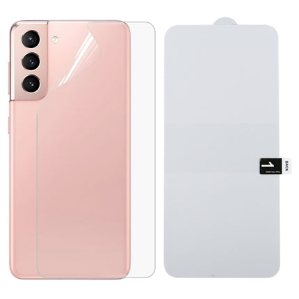 Full Screen Protector Explosion-proof Rear Hydrogel Film, For Samsung Galaxy S20 FE 5G (1 PC), For Samsung Galaxy S21 5G (1 PC), For Samsung Galaxy S21+ 5G (1 PC), For Samsung Galaxy S21 Ultra 5G (1 PC)