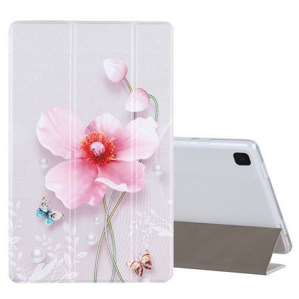Coloured Drawing Pattern Horizontal Flip Leather Case with Three-folding Holder, For Samsung Galaxy Tab A7 10.4 (2020), For Lenovo Tab P11 (TB-J606F), For Lenovo Tab P11 Pro (TB-XJ706F), For Lenovo Tab M10 HD Gen 2 (TB-X306F)