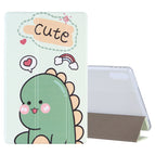 For Lenovo Tab P11 Pro (TB-XJ706F) / Green Dinosaur