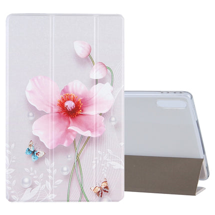 Coloured Drawing Pattern Horizontal Flip Leather Case with Three-folding Holder, For Samsung Galaxy Tab A7 10.4 (2020), For Lenovo Tab P11 (TB-J606F), For Lenovo Tab P11 Pro (TB-XJ706F), For Lenovo Tab M10 HD Gen 2 (TB-X306F)