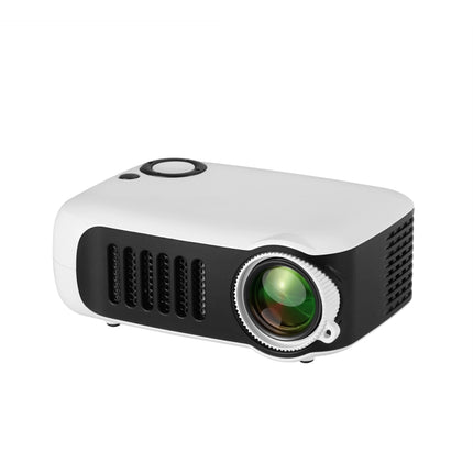 TRANSJEE A2000 320x240P 1000 ANSI Lumens Mini Home Theater HD Digital Projector, Plug Type: UK Plug, Plug Type: UK Plug(White)
